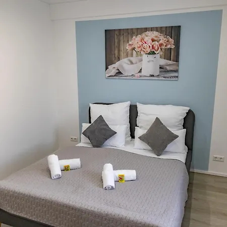 Appartement Hannibal - Design-apartment Rose 7, Parkplatz, Küche, Highspeed-wlan